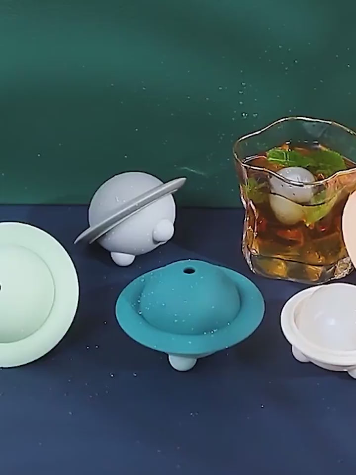 Silicone Single Round Ice Cube Mold